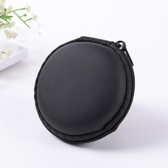Портативный чехол для хранения наушников на молнии, чехол для наушников-вкладышей с коробкой для хранения, чехол для гарнитуры