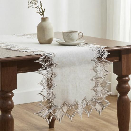 Lace Table Runner Vintage Lace Table Runner