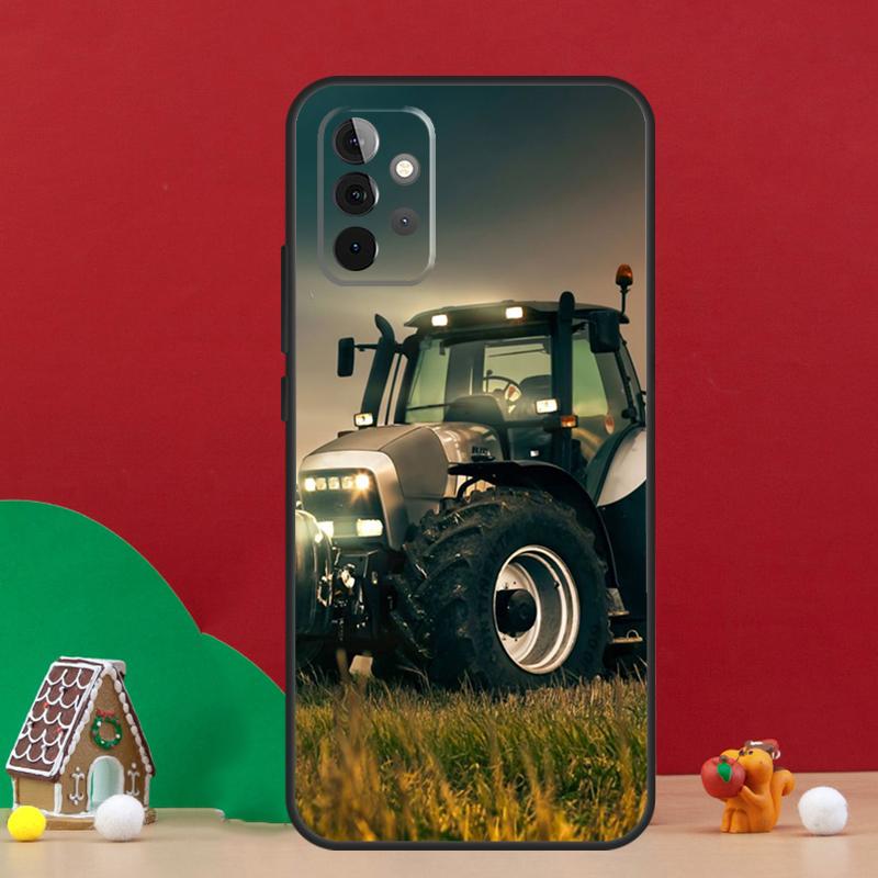 Фермерский трактор Чехол для Samsung Galaxy A54 A06 A16 A26 A36 A56 A53 A32 A52 A33 A13 A55 A35 A15 A14 A34 A17