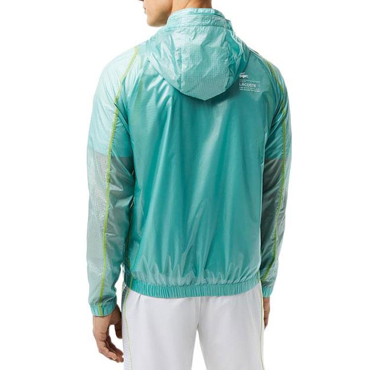 LACOSTE Jackets Men's Blue Hooded Moderate Other BH5047-BR8