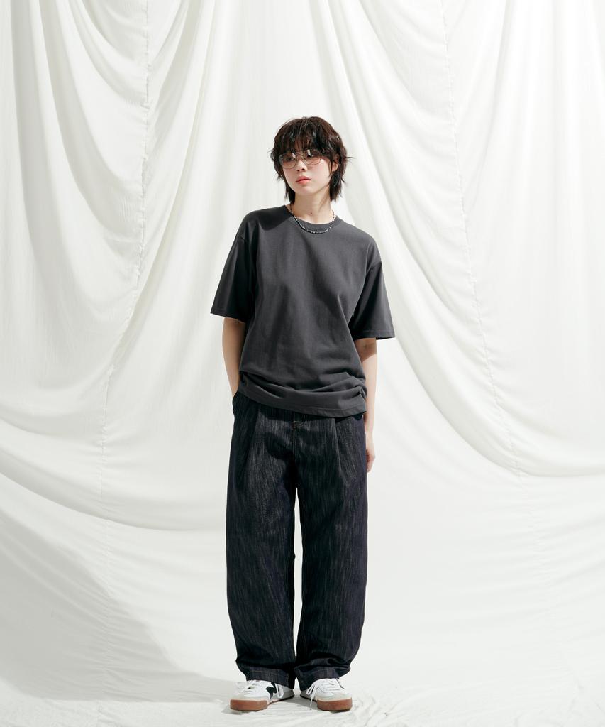 JEMUT Weekly C/P Cool Standard Short Sleeve T-Shirt Dark Gray Sost2556
