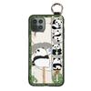 Durable Cute Phone Case For Cubot C30 Wrist Strap Anti-knock Cartoon Anti-dust Fashion Design Kickstand Waterproof Panda