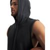 Under Armour Курточка без рукавов Curry Loose для баскетбола, спорта, фитнеса, легкая, дышащая, удобная, мягкая, с капюшоном, мужская, темно-космический серый, 6009769-016