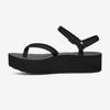 Teva Women S Flatform Sandal Slim Black Stvf2614630 Blk
