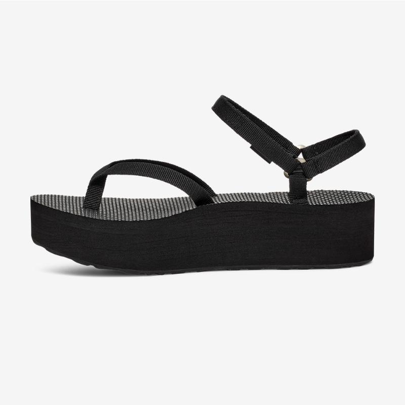 Teva Women S Flatform Sandal Slim Black Stvf2614630 Blk