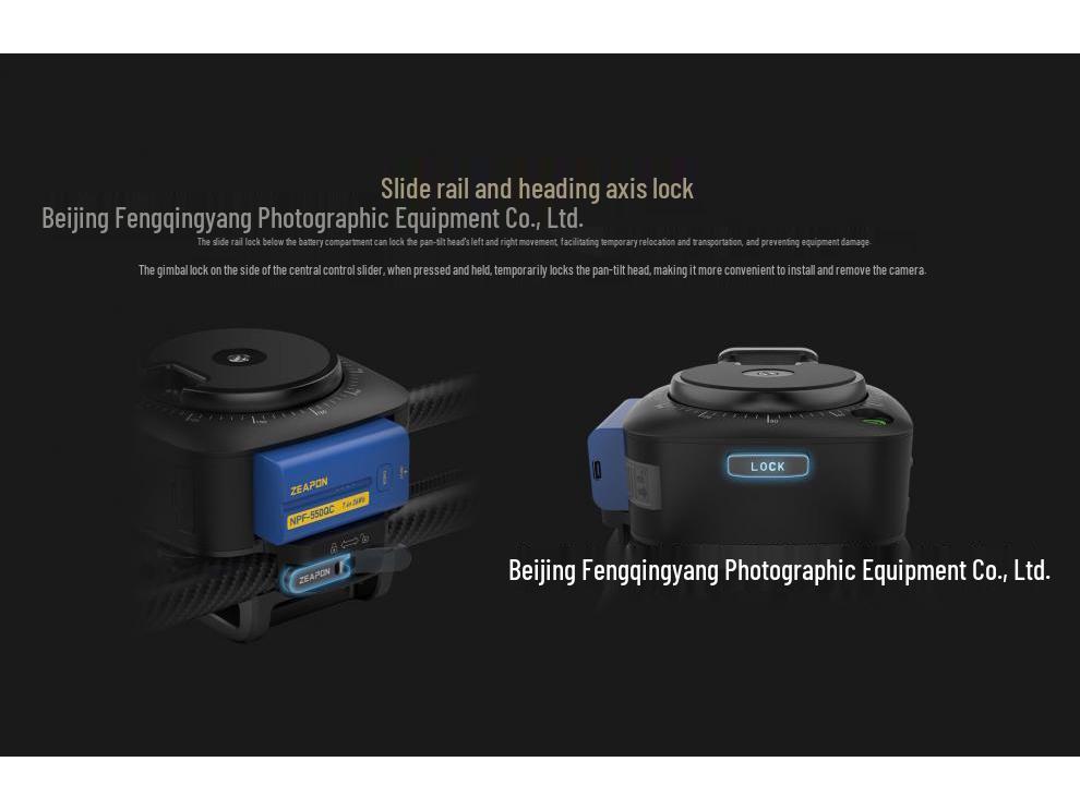ZEAPON AXIS Многоосевой Электрический Слайдер для DSLR/Беззеркальных Камер - Карбоновая Направляющая для Динамичной Фотосъемки