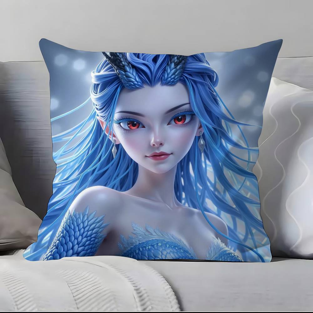 A S-S-Surname Anime Pillow Case Pillowcase Soft Skin Friendly & Comfortable With A Hidden Zipper
