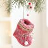 Плюшевая ткань Подвесное украшение Мини Мини Обувь Орнамент Подвеска на елку Праздничный Домашний Декор