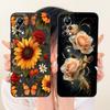 Fashion Painting Phone Case For Infinix Note 11 11s 11 Pro X697 X663 X698 Funda Soft Matte Silicone Bow Pattern Cartoon Cat Capa