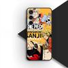 Чехол для Apple iPhone 17 16 14 15 Plus Pro Max 16E ProMax + 15Plus 15+ 16+ Чехол для телефона Санджи Ророноа Зоро One Luffy Pieces