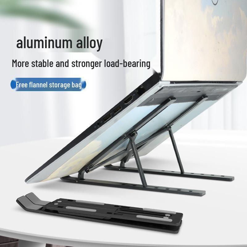 Складная алюминиевая подставка для ноутбука C9Pro с охлаждением и регулировкой высоты