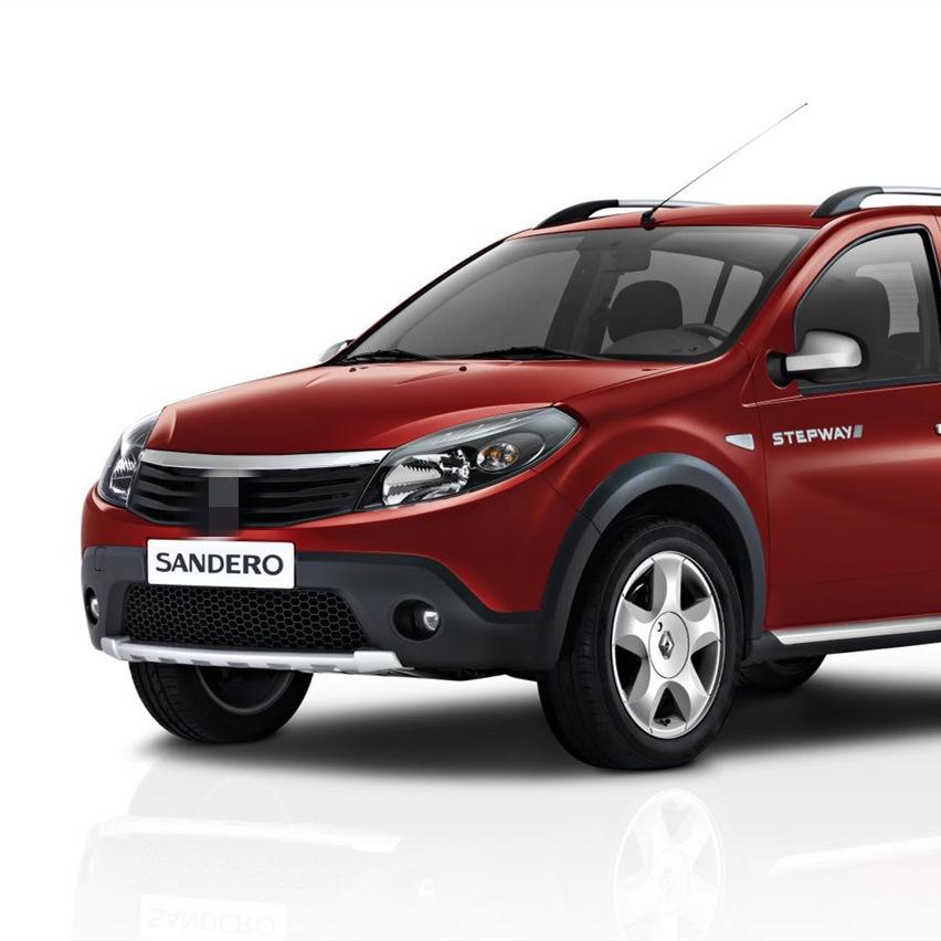 Совместимая крышка фары для Renault Sandero 09-11 - Прозрачная передняя линза
