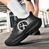 Jogging Men's Shoes Sports Carbon Board Cushioning Running Shoes Men and Women the Same Style Couple Fashion Wear-resistant Women's Tide Shoes