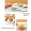 Stainless Steel Apple Slicer Corer with 8 Blades, Heavy Duty Apple Cutter for Kitchen Use, Apples up to 4 Inches