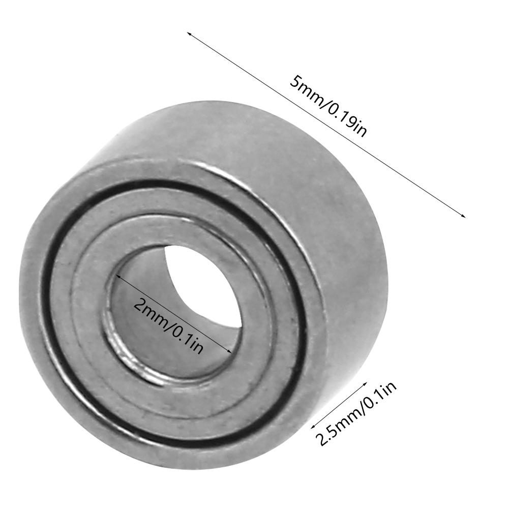 10pcs Bearing Metal Shielded Bearing (682-ZZ 2x5x2.5mm)
