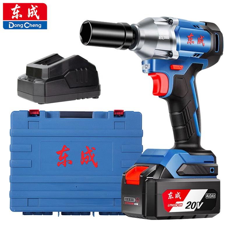 Dongcheng Charging Wrench DCPB488E Brushless Impact Wrench Lithium Battery High Torque Wind Cannon Sleeve Auto Repair Scaffold