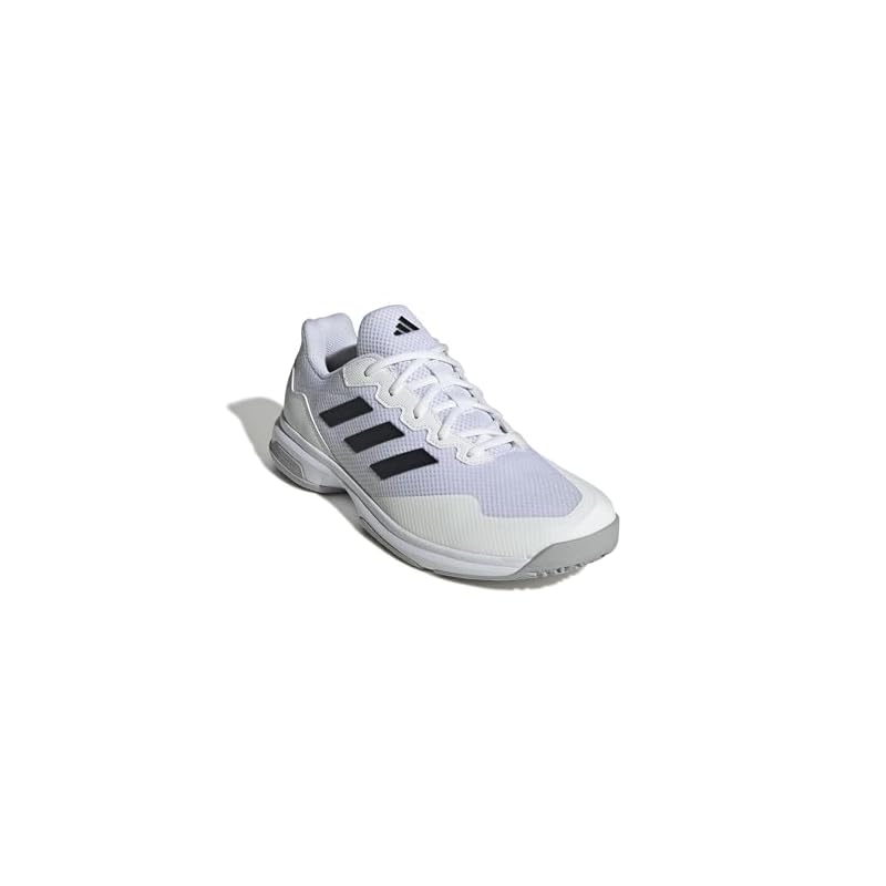 Теннисные кроссовки Adidas Game Court 2 OC Унисекс Взрослые LKS39 Обувь Белый/Основной Черный/Серый Два (JQ5010) 27,5 см