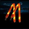 LED Light Up Neck Strap Flashing Lanyards Card Holder ID Badge Case Cruise Lanyards Keychain