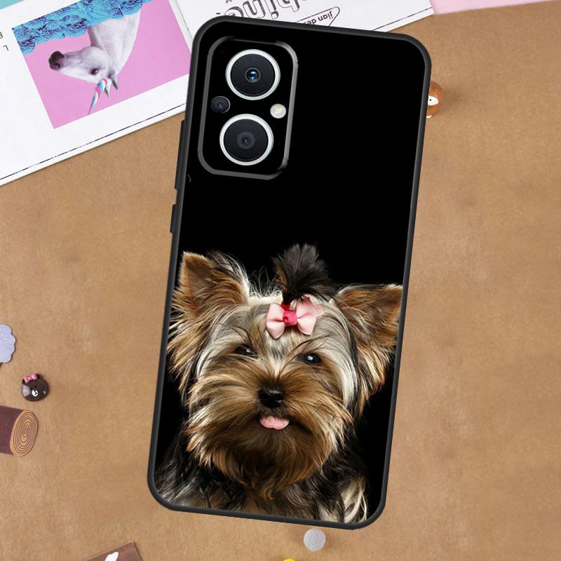 Mini Yorkshire Terrier Case For OPPO Reno 8T 4Z 5Z 11F 8 10 11 Pro 5 6 7 Lite OPPO Find X6 Pro X2 X3 X5 Lite Cover