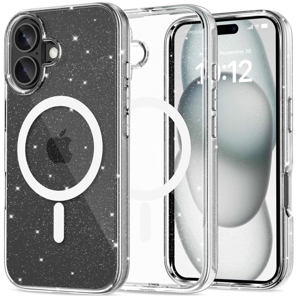 Tech-Protect Flexair Hybrid Magsafe Iphone 16 Glitter