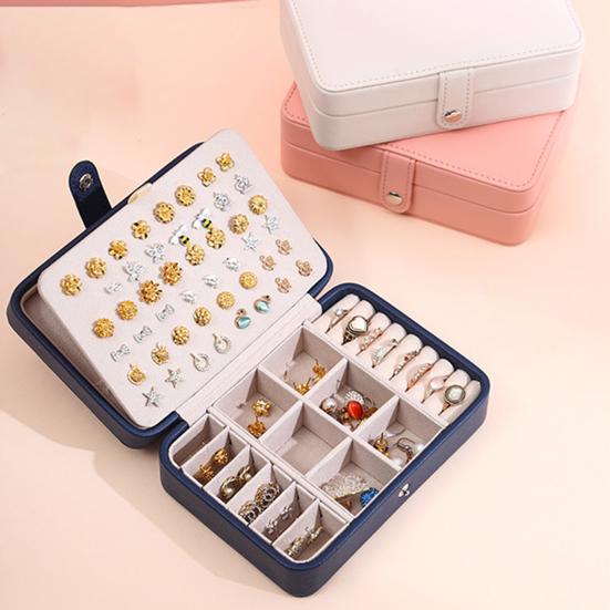 Стильная шкатулка для драгоценностей, неувядаемая легкая кнопка