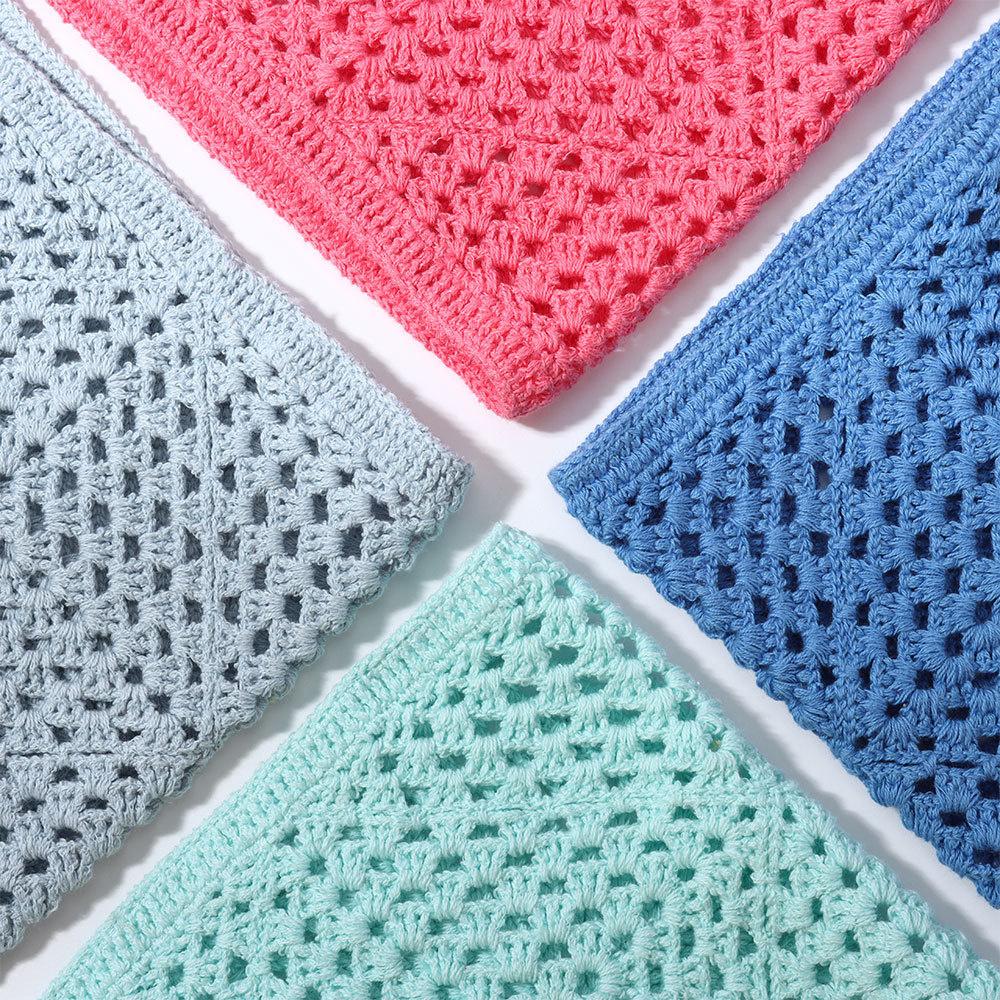 Вязаные платки-тюрбаны из шерсти для женщин и девушек, модные повязки на голову, женские головные уборы