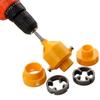 PVC Pipe Threader Kit with 12 Inch 34 Inch 1 Inch Dies for Electric Drill