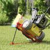 400 Kg Foldable Ride On Mower Jack Lift Adjustable Steel Lifting Device For Lawn Mower Atv Red