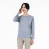 Climbing Inner Heather Mesh Crew с длинным рукавом HEATHER MESH CREW LS W Silver [Millet] для женщин (НОВЫЙ ЛОГОТИП)