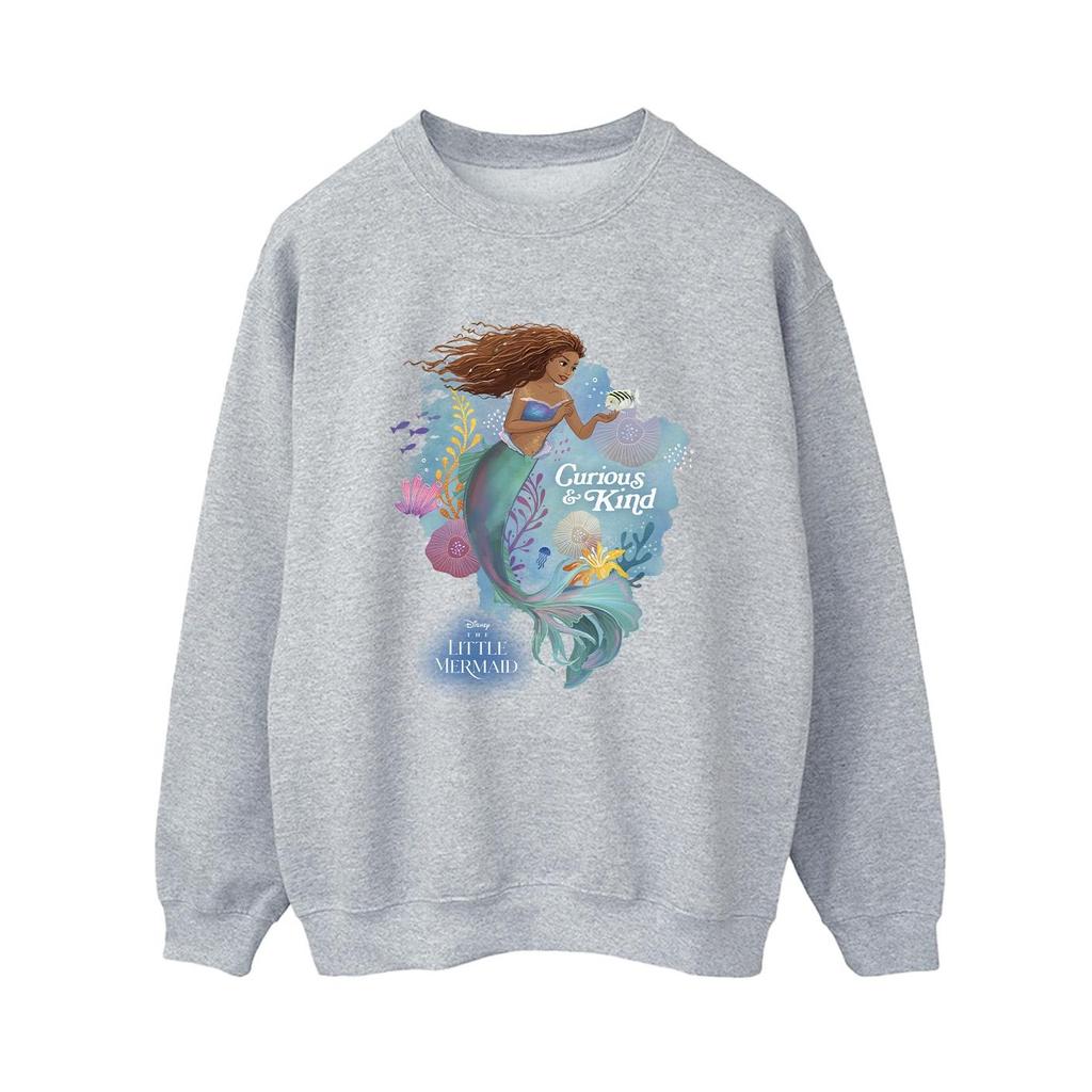 The Little Mermaid Womens/Ladies Curious And Kind Movie Sweatshirt