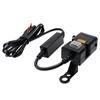 Мотоциклетный электромобиль USB зарядка мобильного телефона водонепроницаемый переключатель интегрированный руль зеркало заднего вида, 9-32 В