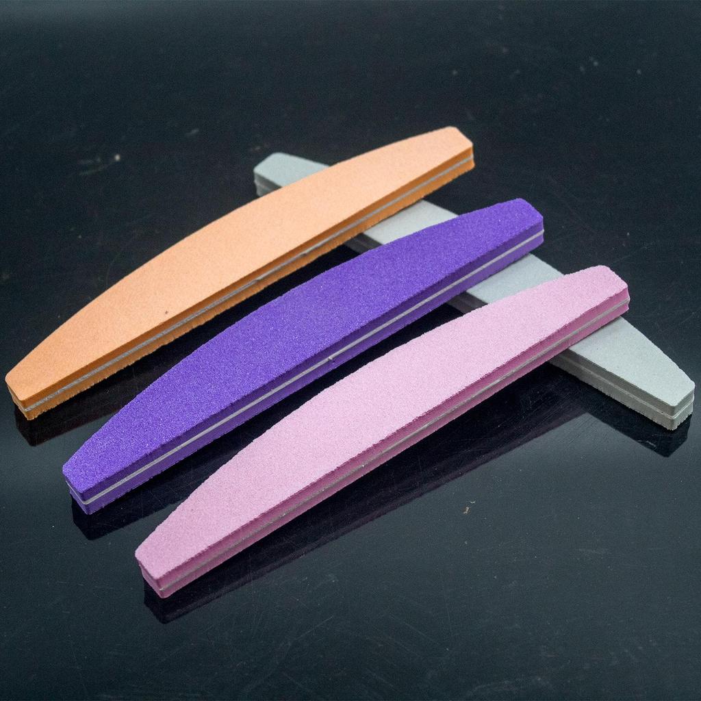 Double-Sided High-Foaming Nail File & Polishing Sponge 100/180