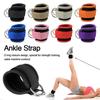 With Buckle Sports Feet Guard Workouts Pulley Foot Support Cuffs Ankle Straps Leg Strength D-Ring