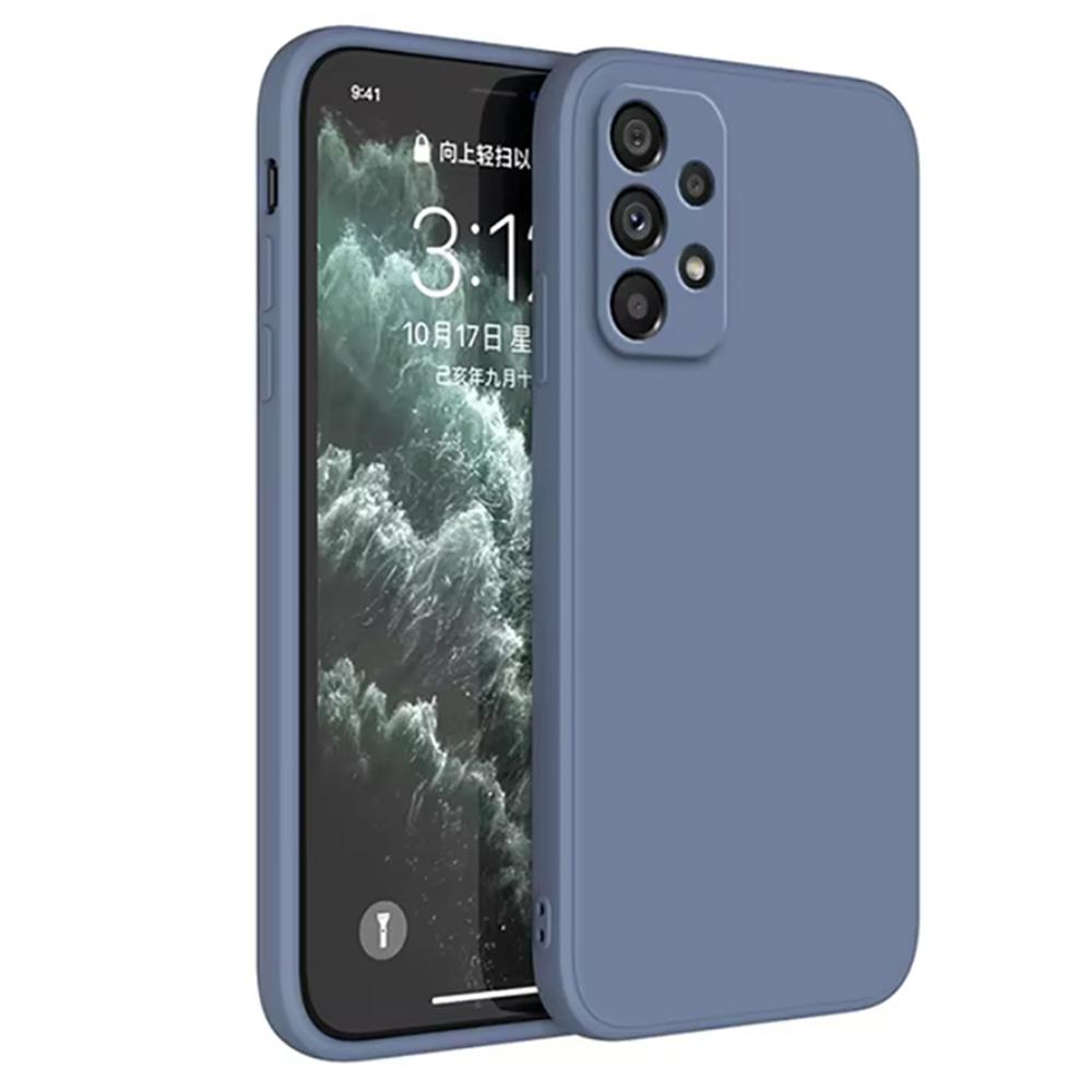 Матовая задняя крышка Оригинальный жидкий силикон Чехол из ТПУ для Samsung A32 A33 A35 A36 A41 A42 A51 A52 Однотонный мягкий чехол