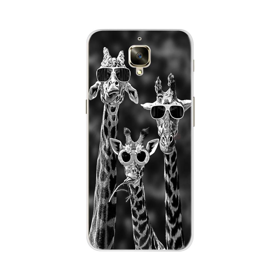 For OnePlus 3t Case Oneplus 3 Back Cover Ultra Thin Silicone Cartoon For Oneplus 3T Cover One Plus 3 Three Phone case Soft Coque