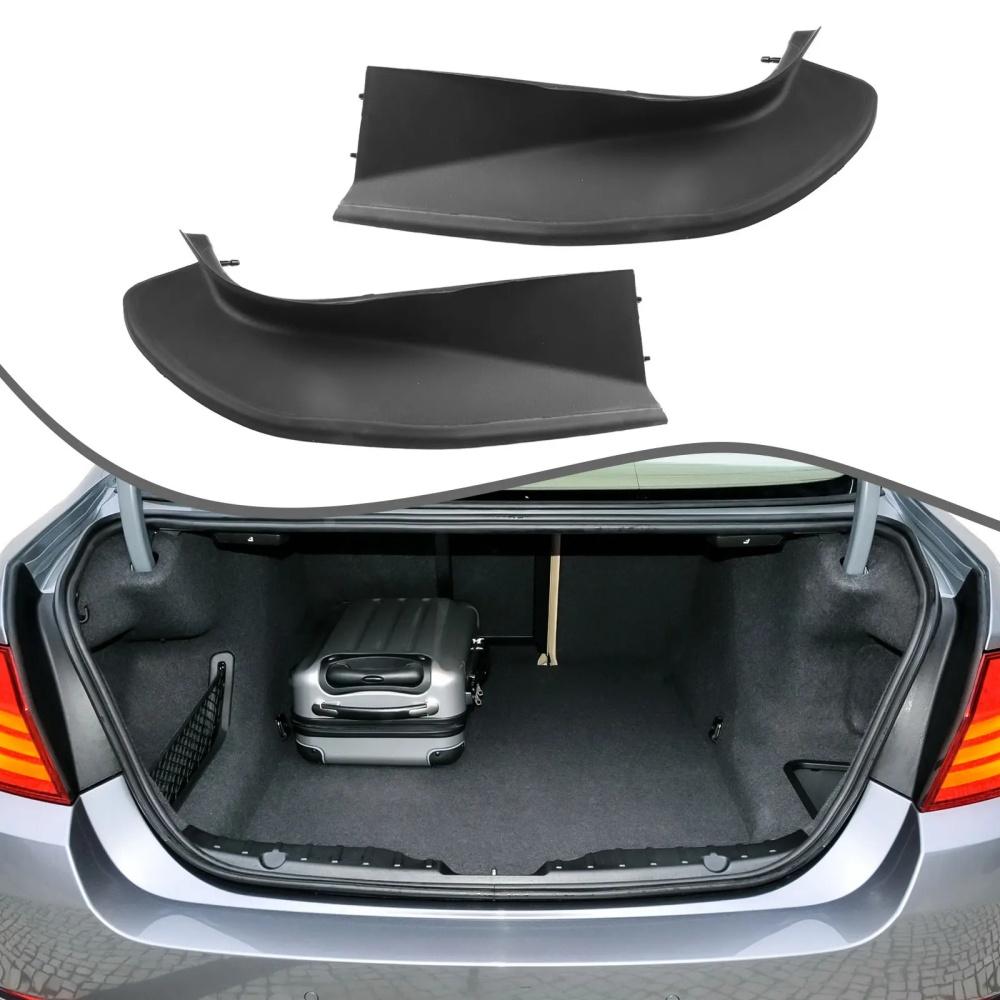 1 Pair Rear Trunk Rail Drip Trim For BMW 535d 550i 528i 51497453355 51497453356