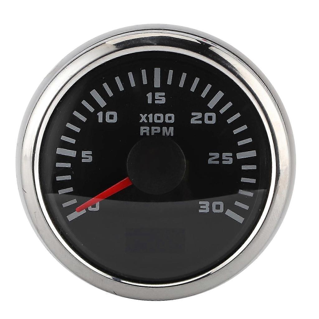 2in 3000RPM Tachometer LCD Display for Car Motorcycle Engineering Machinery Outboard Engine 2025