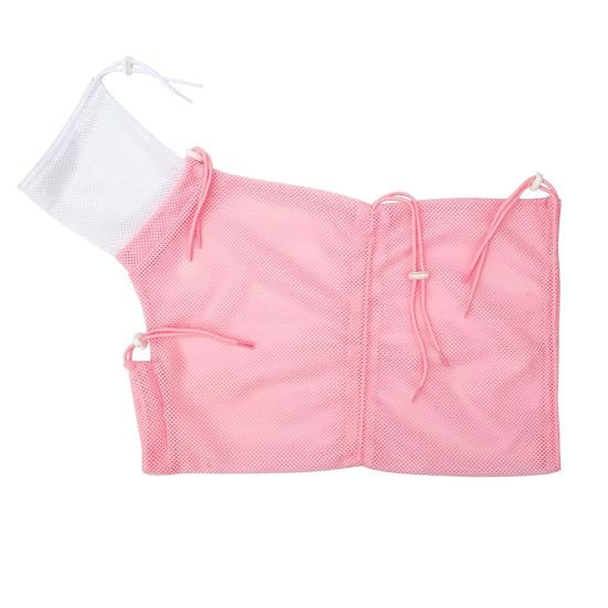 Cat Bathing Bag Adjustable Anti-bite Anti-Scratch Shower Restraint Bag Breathable Mesh Grooming Bag for Bathing Nail Trimming Medicine Taking