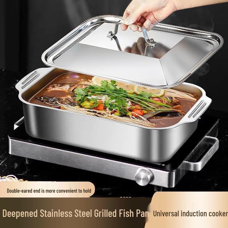 Нержавеющая сталь Deep Multi-purpose Serving Pan