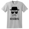 Крутая мужская футболка Breaking Bad Одежда Топ Качество 100% хлопок свободная с принтом Хайзенберга футболка повседневная мужская футболка