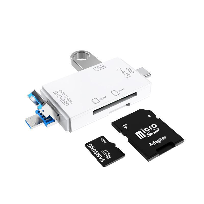 Multi-Function Type-C Card Reader for Android and PC - OTG 2.0 SD/TFU Compatible