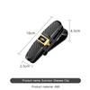 Car ABS Sun Visor Glasses Clip Ticket Card Storage Clamp For Chevrolet Corvette Montana TrailBlazer Silverado Camaro Suburban
