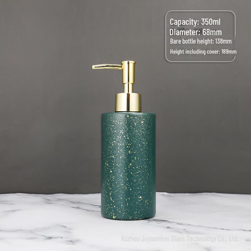 Стеклянный флакон для лосьона и мыла в скандинавском стиле для дома, дезинфицирующее средство для рук и гель для душа в отеле