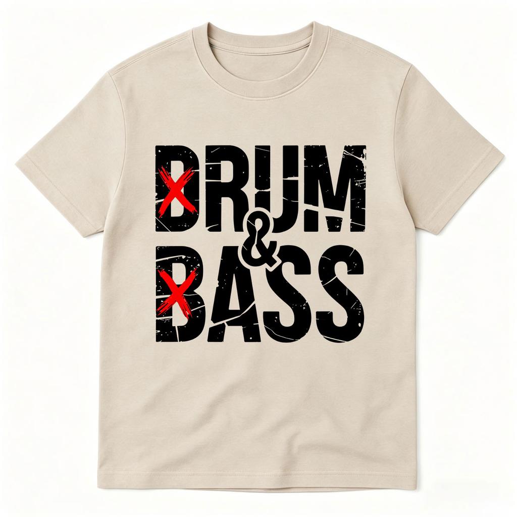 Funny Drum and Bass T Shirt Rum and Ass Lovers Jokes Tshirt Unisex Women Clothing Summer Cotton Short Sleeve Tshirts Streetwears