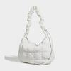 Korean Version Niche Puff Bag Casual Pleated Design Handheld Cloud Bag Fashionable Versatile Shoulder Underarm Bag