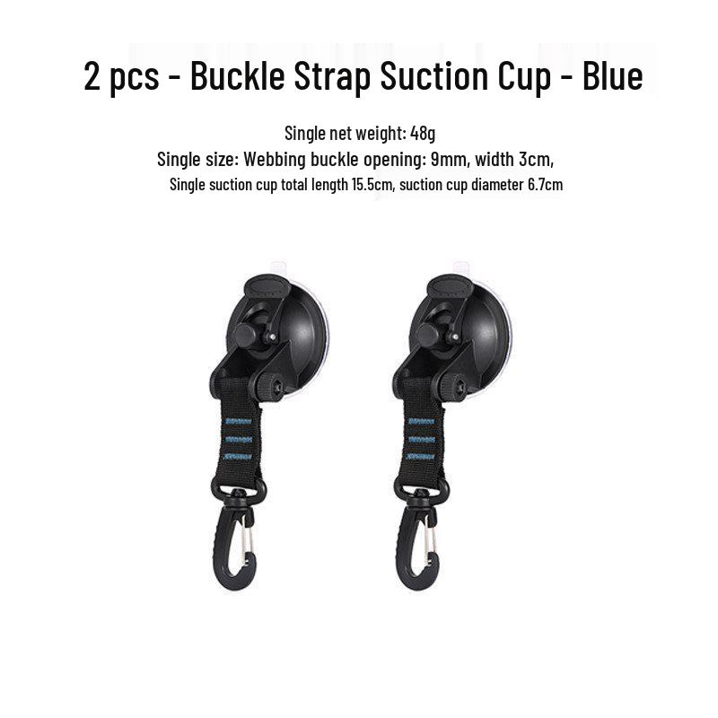 Suction Cup Hook for Wall, Glass, and Car Roof Tent Storage