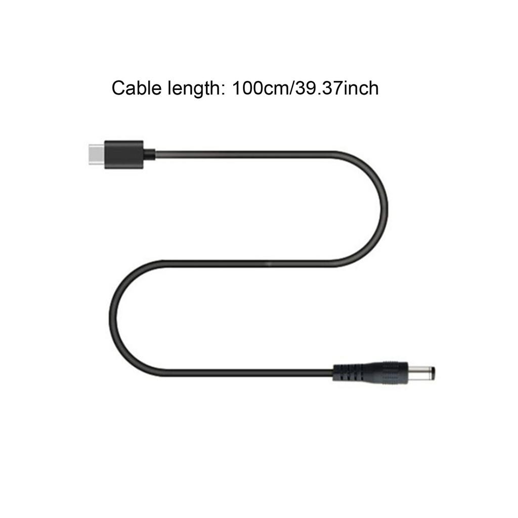 12В USB C штекер к 3,5/4,0/4,8/5,5 мм Зарядный кабель для роутера, камеры видеонаблюдения