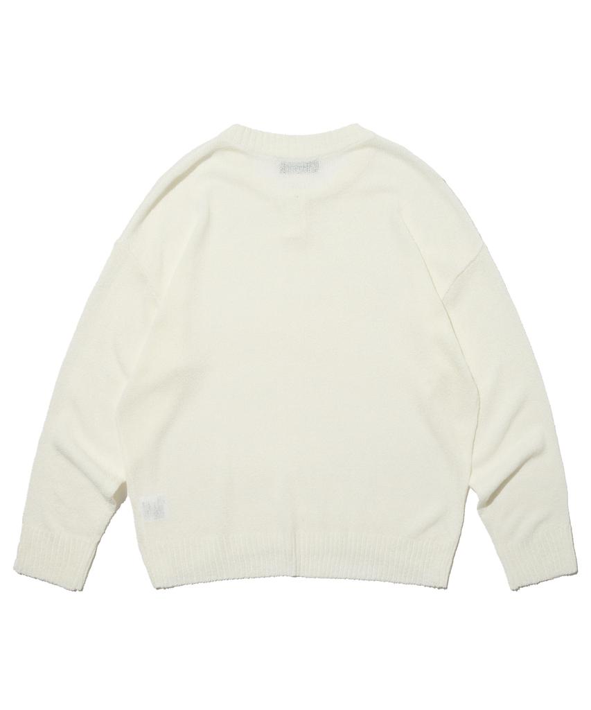 OTHERFITS City Boy Summer Henley Neck Knit (Ivory)