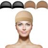 Free Size Snood Elastic Hairnet Glueless Dome Wig Cap Hair Nets Wig Cap Elastic Hair Net Wig Liner