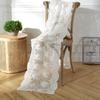 Three-dimensional White Table Runner Tablecloth Embroidered Cotton Lace Table Flag Wedding Decoration Rectangular Table Cloth
